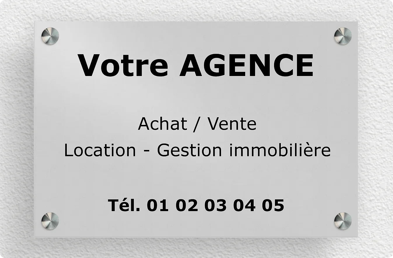 Plaque professionnelle : Image nette